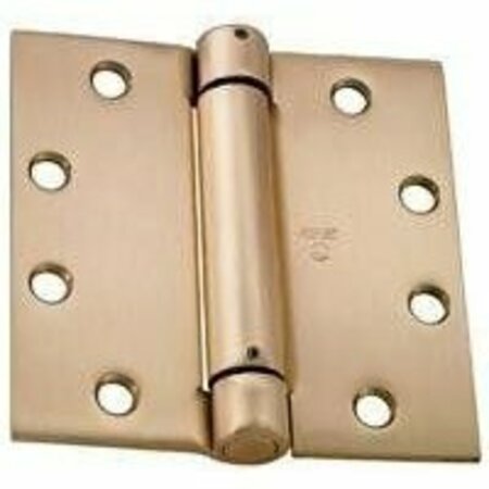 BEST HINGES 4in x 4in Spring Hinge # 422108 Satin Bronze Finish 2060R410A